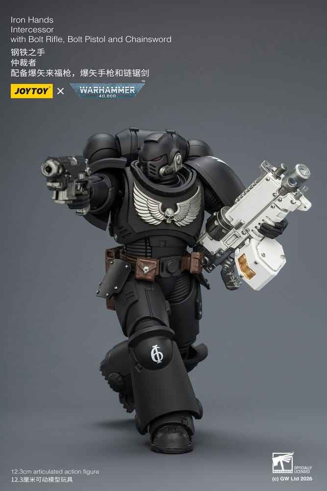 Warhammer 40,000 Actionfigur Iron Hands Intercessor 12 cm