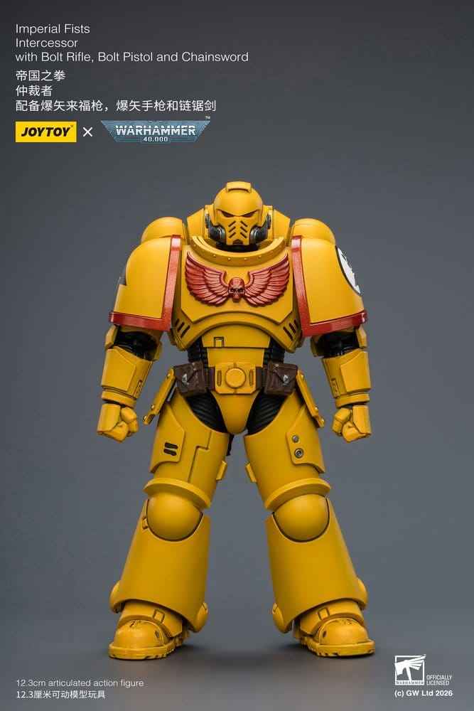 Warhammer 40,000 Actionfigur Imperial Fists Intercessor 12 cm