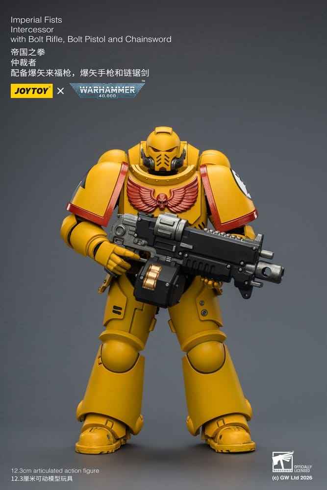 Warhammer 40,000 Actionfigur Imperial Fists Intercessor 12 cm