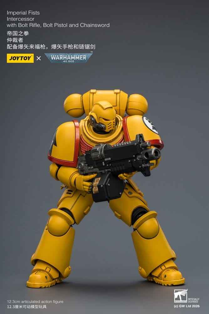 Warhammer 40,000 Actionfigur Imperial Fists Intercessor 12 cm