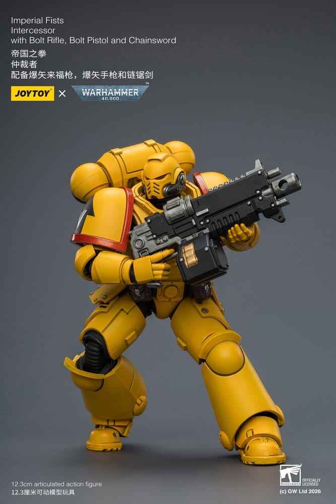 Warhammer 40,000 Actionfigur Imperial Fists Intercessor 12 cm