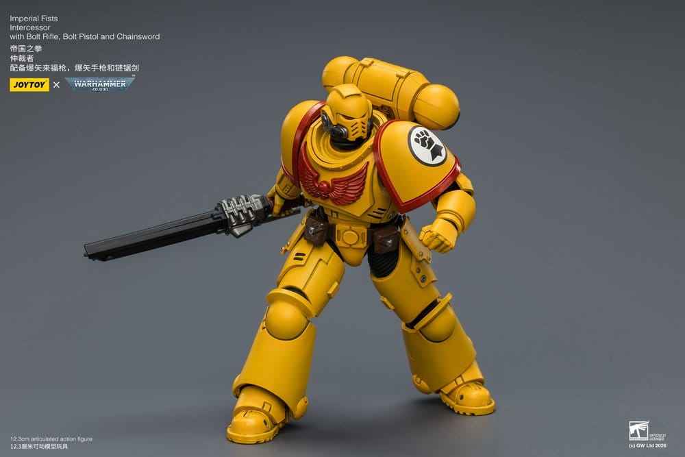 Warhammer 40,000 Actionfigur Imperial Fists Intercessor 12 cm