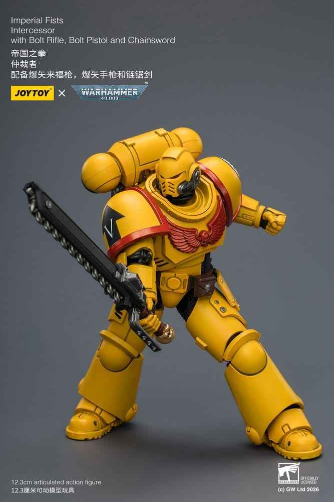 Warhammer 40,000 Actionfigur Imperial Fists Intercessor 12 cm