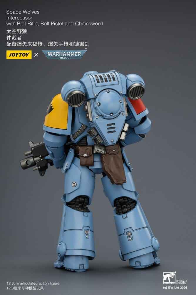 Warhammer 40,000 Actionfigur Space Wolves Intercessor 12 cm