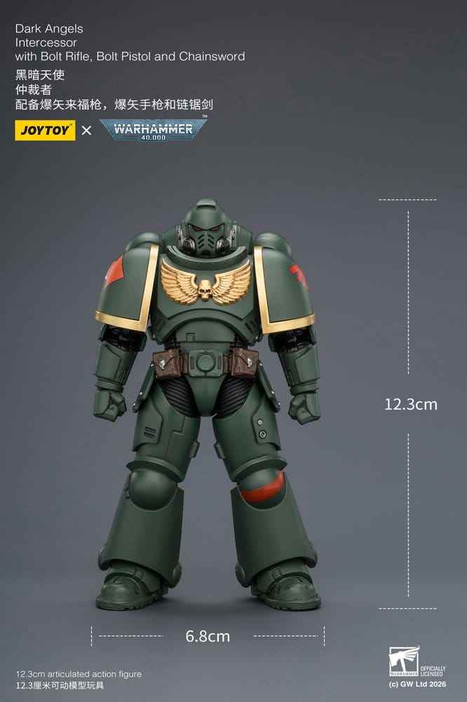 Warhammer 40,000 Actionfigur Dark Angels Intercessor 12 cm