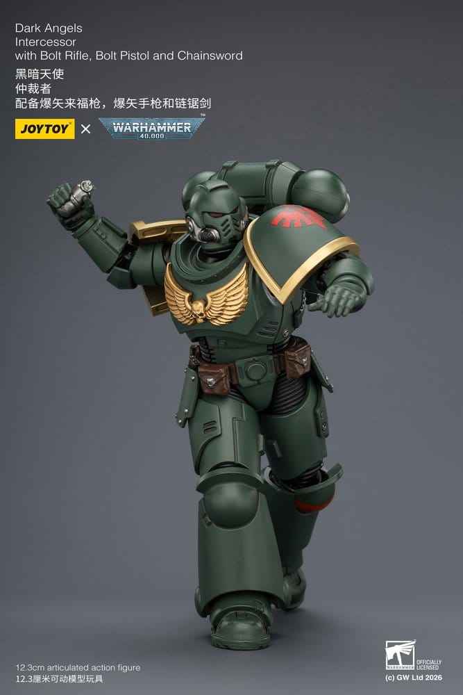 Warhammer 40,000 Actionfigur Dark Angels Intercessor 12 cm