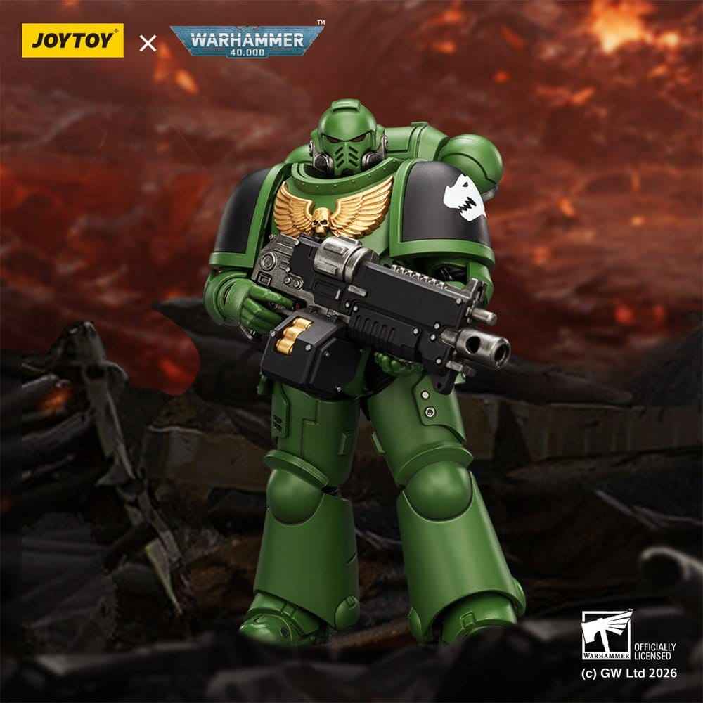 Warhammer 40,000 Actionfigur Salamanders Intercessor 12 cm