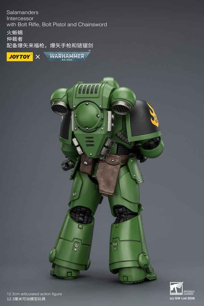 Warhammer 40,000 Actionfigur Salamanders Intercessor 12 cm