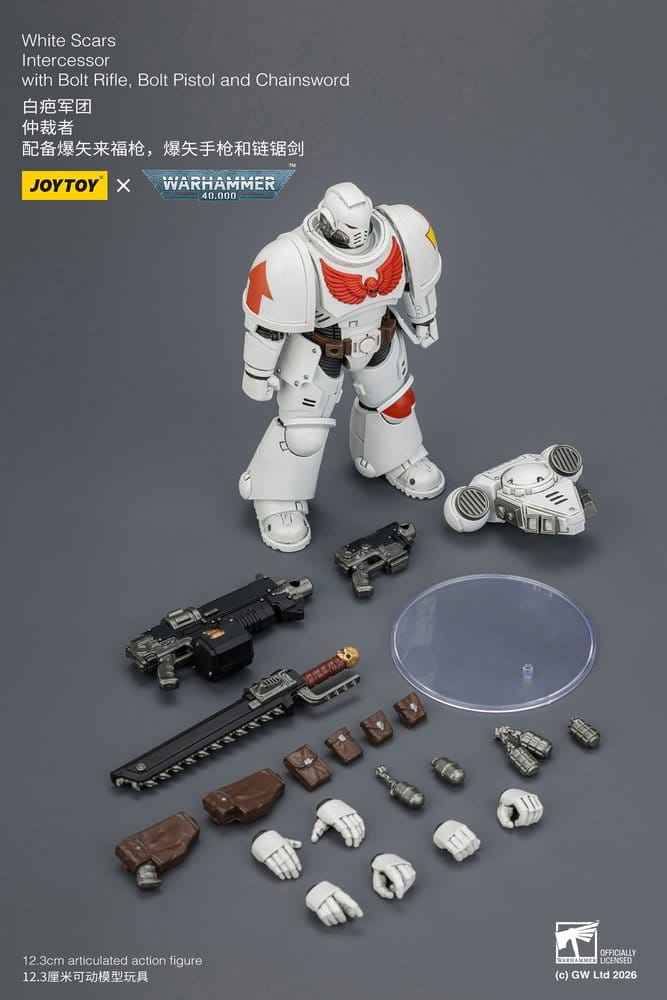 Warhammer 40,000 Actionfigur White Scars Intercessor 12 cm