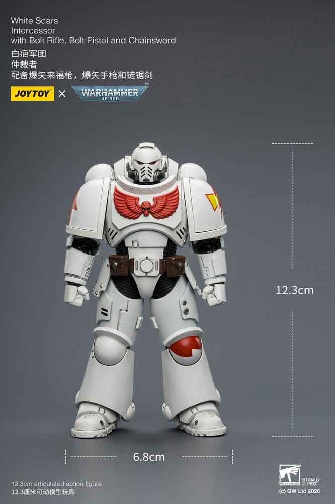 Warhammer 40,000 Actionfigur White Scars Intercessor 12 cm