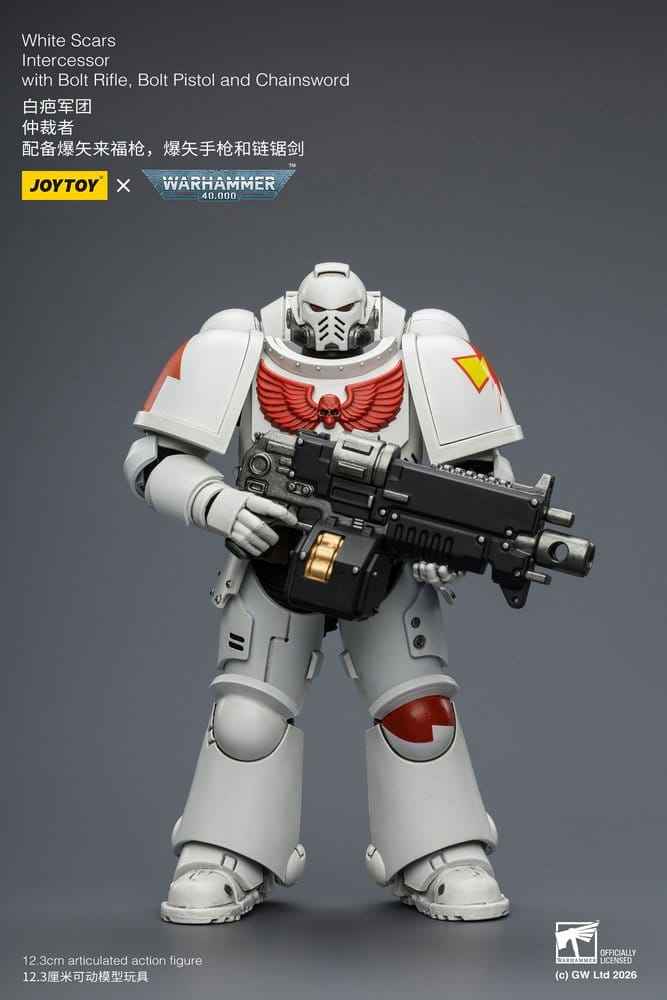 Warhammer 40,000 Actionfigur White Scars Intercessor 12 cm