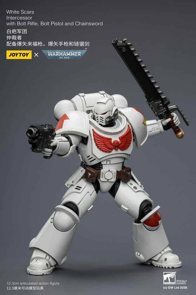 Warhammer 40,000 Actionfigur White Scars Intercessor 12 cm