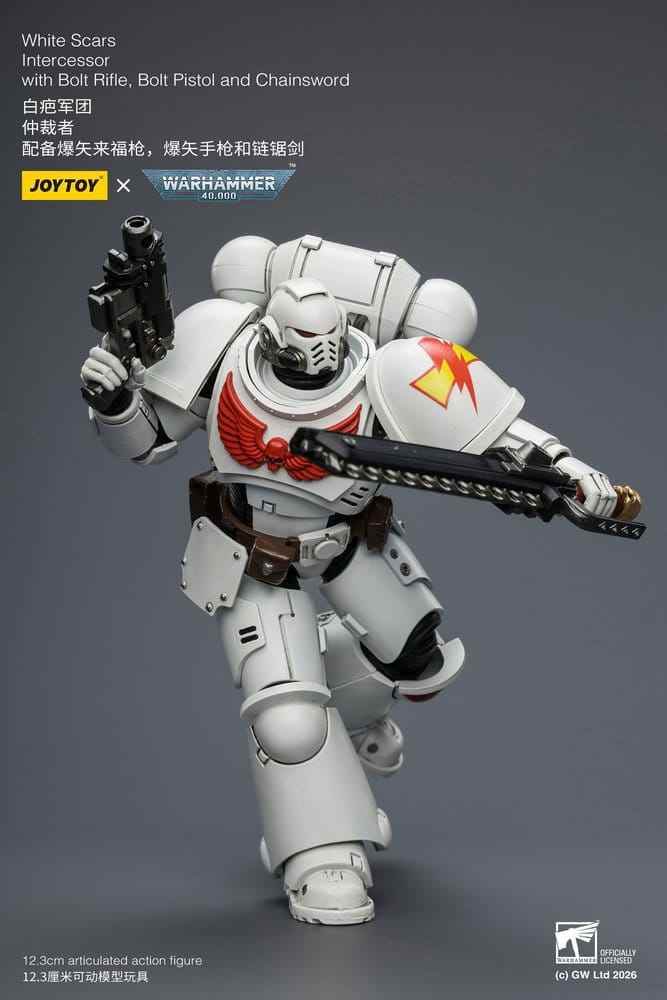 Warhammer 40,000 Actionfigur White Scars Intercessor 12 cm
