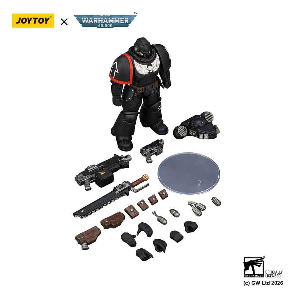 Warhammer 40,000 Actionfigur Raven Guard Intercessor 12 cm