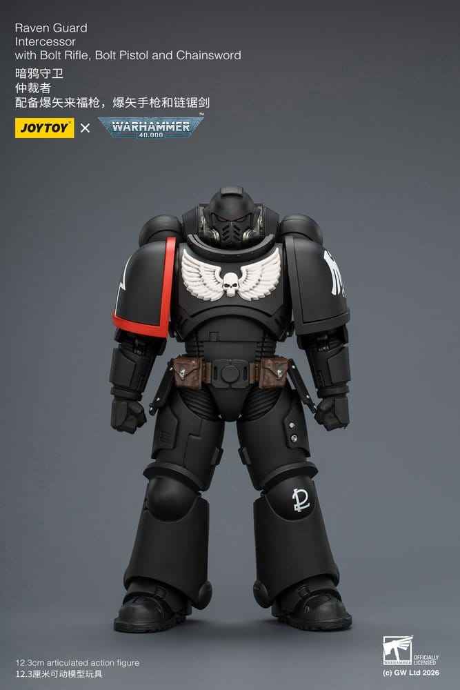 Warhammer 40,000 Actionfigur Raven Guard Intercessor 12 cm