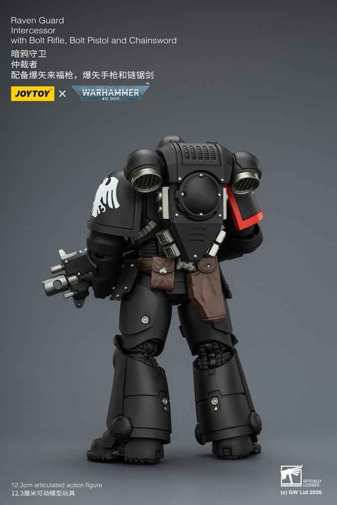 Warhammer 40,000 Actionfigur Raven Guard Intercessor 12 cm