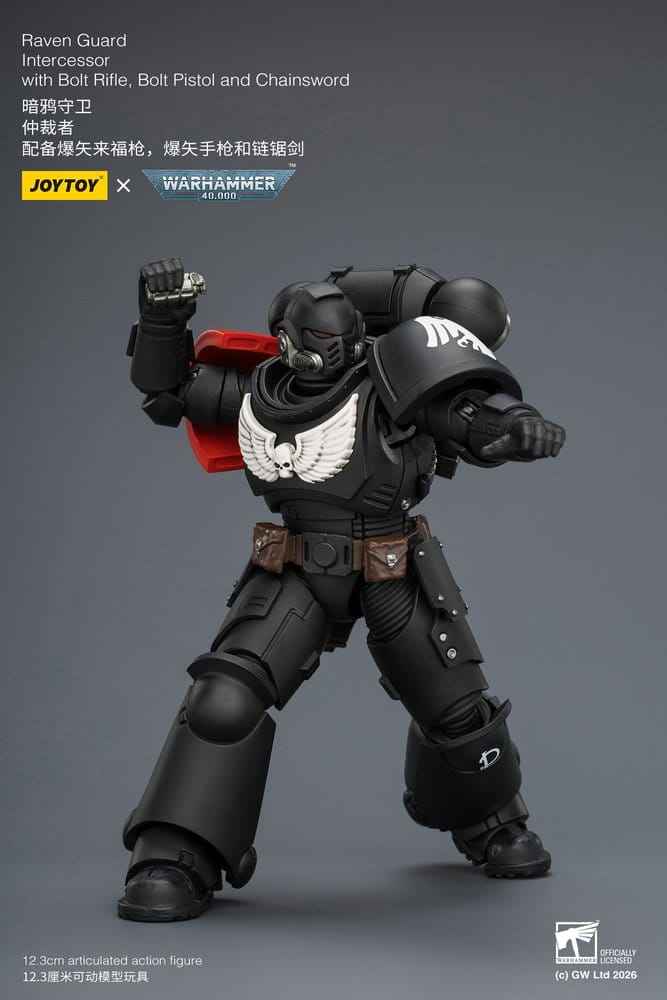 Warhammer 40,000 Actionfigur Raven Guard Intercessor 12 cm
