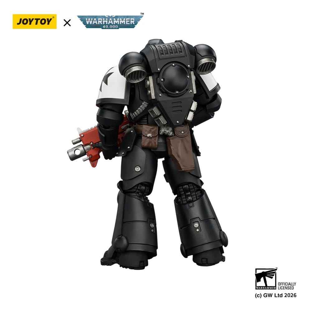Warhammer 40,000 Actionfigur Svarta Tempelriddare Intercessor 12 cm