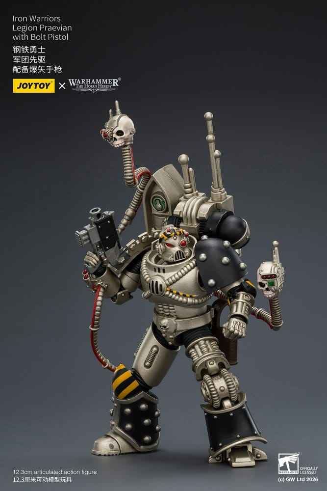 Warhammer The Horus Heresy Actionfigur Iron Warriors Legion Praevian 12 cm