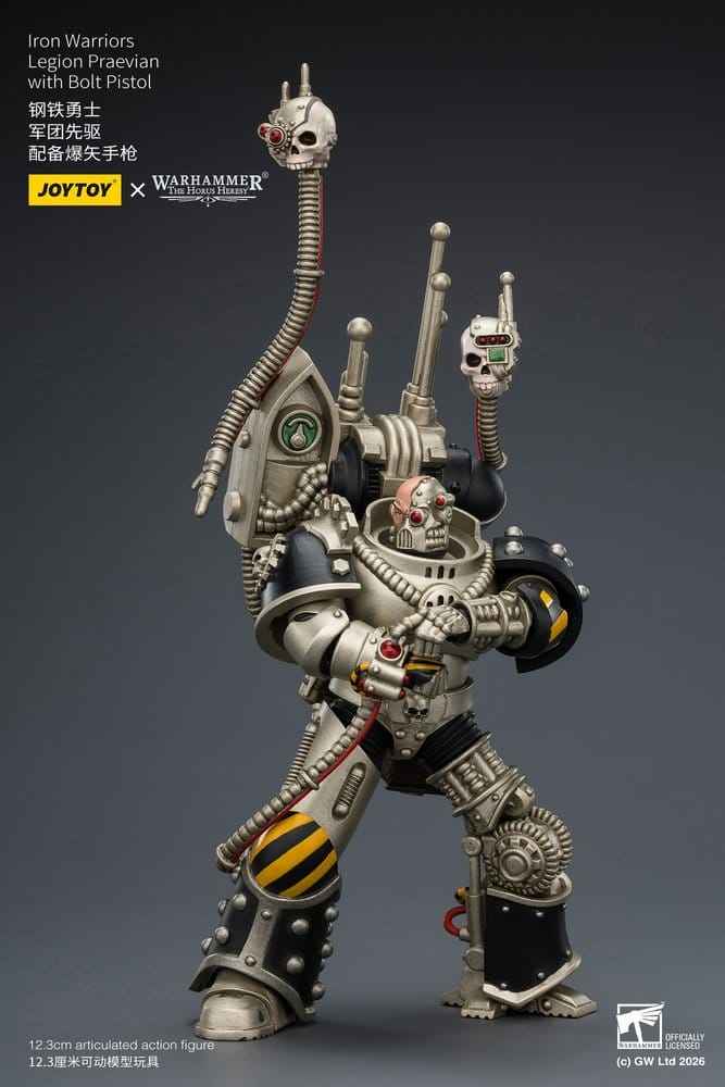 Warhammer The Horus Heresy Actionfigur Iron Warriors Legion Praevian 12 cm