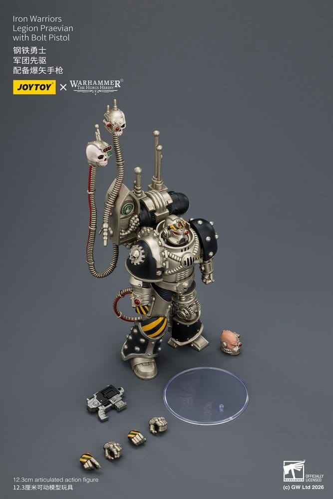 Warhammer The Horus Heresy Actionfigur Iron Warriors Legion Praevian 12 cm