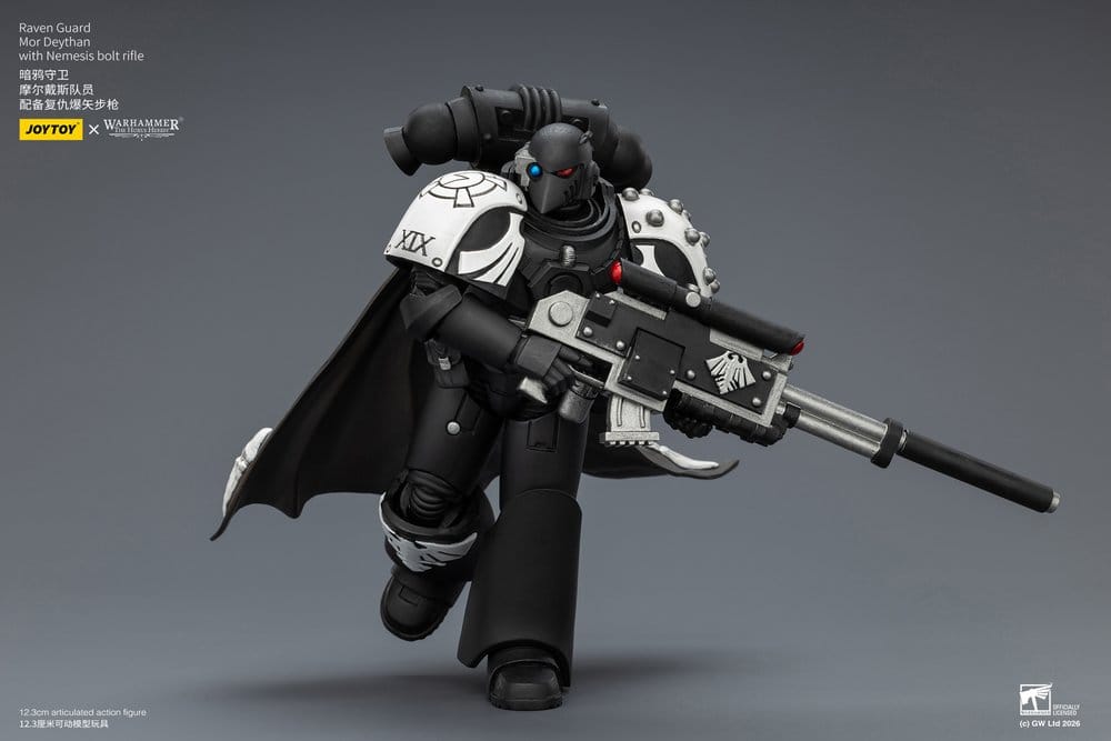 Warhammer 40,000 Actionfigur Raven Guard Mor Deythan 12 cm