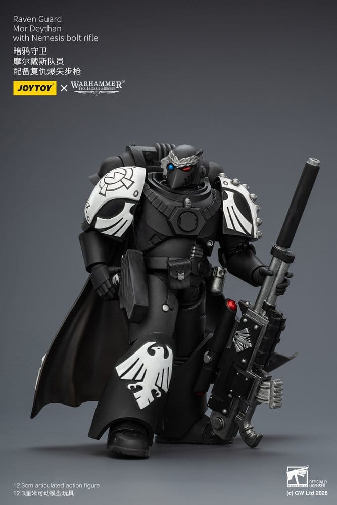Warhammer 40,000 Actionfigur Raven Guard Mor Deythan 12 cm