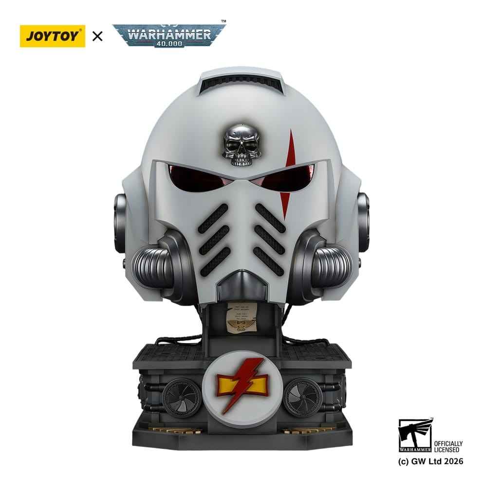 Warhammer 40,000 Hjälm med Displayställ White Scars MkX 44 cm