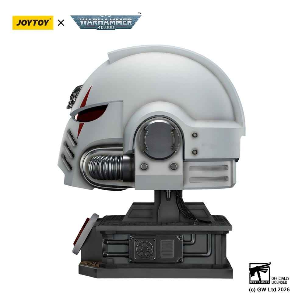 Warhammer 40,000 Hjälm med Displayställ White Scars MkX 44 cm