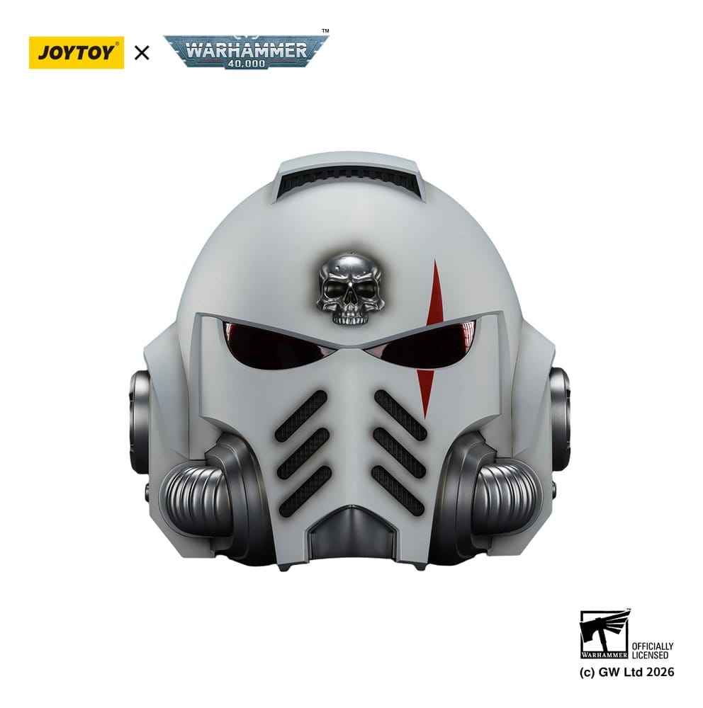 Warhammer 40,000 Hjälm White Scars MkX 30 cm