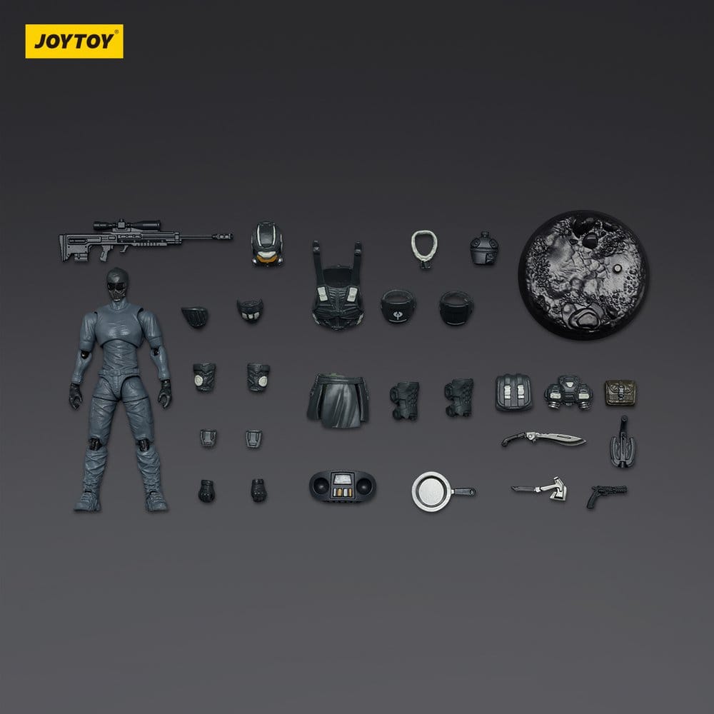 Dark Source Action Figure Steel Ride Corps Sharpshooter Victor 8 cm