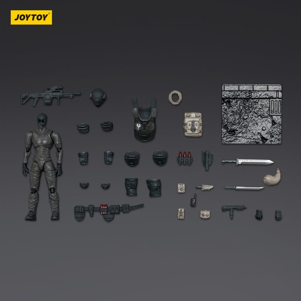 Dark Source Action Figure Steel Ride Corps Striker Echo 8 cm