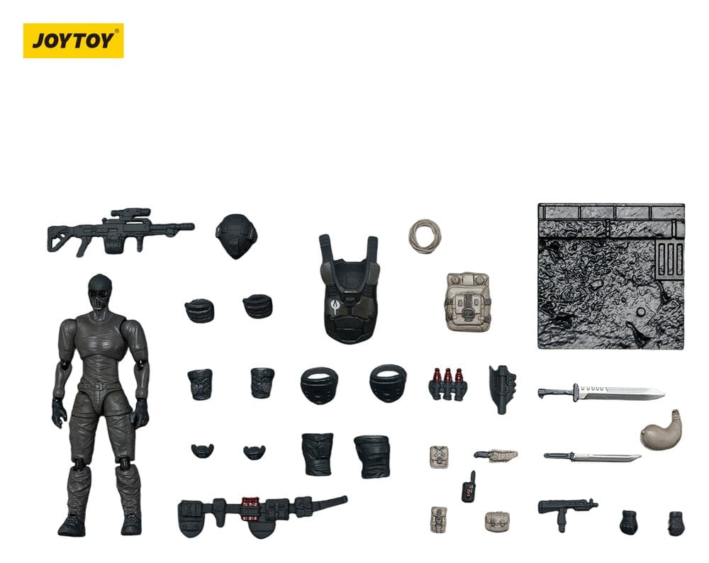 Dark Source Action Figure Steel Ride Corps Striker Echo 8 cm