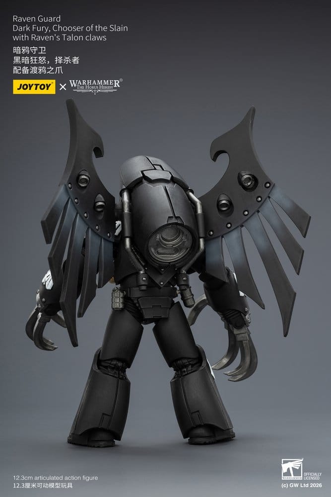 Warhammer 40,000 Actionfigur Raven Guard Dark Fury, Väljaren av de Fallen 12 cm
