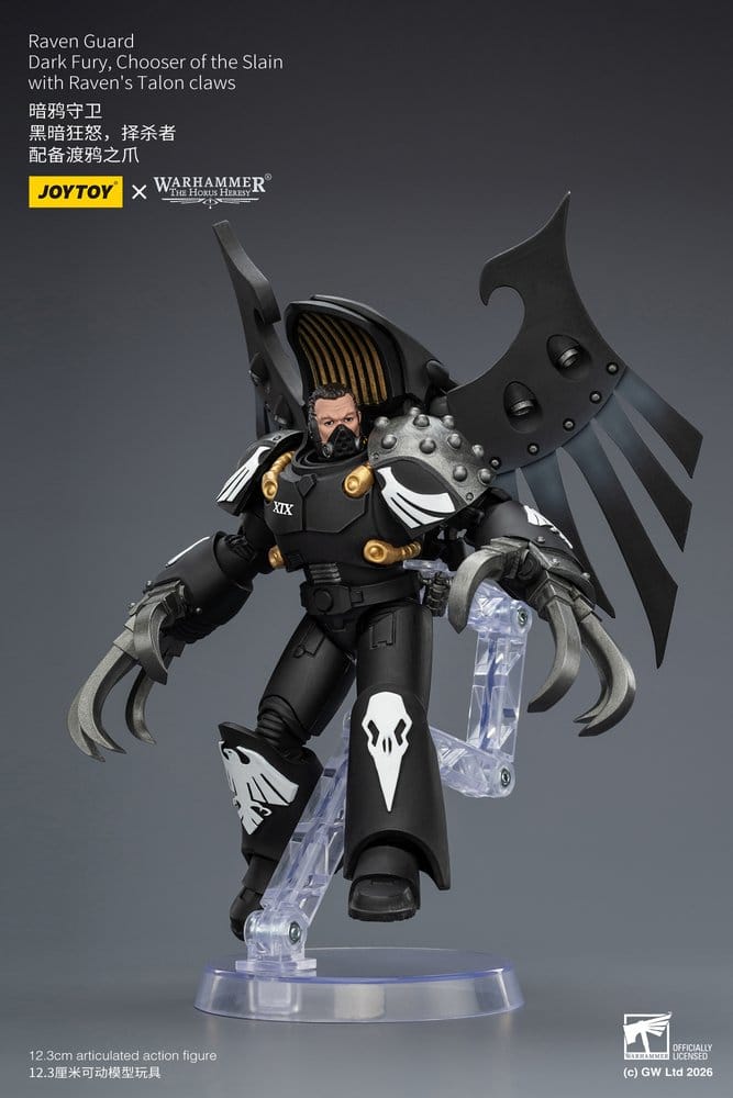 Warhammer 40,000 Actionfigur Raven Guard Dark Fury, Väljaren av de Fallen 12 cm