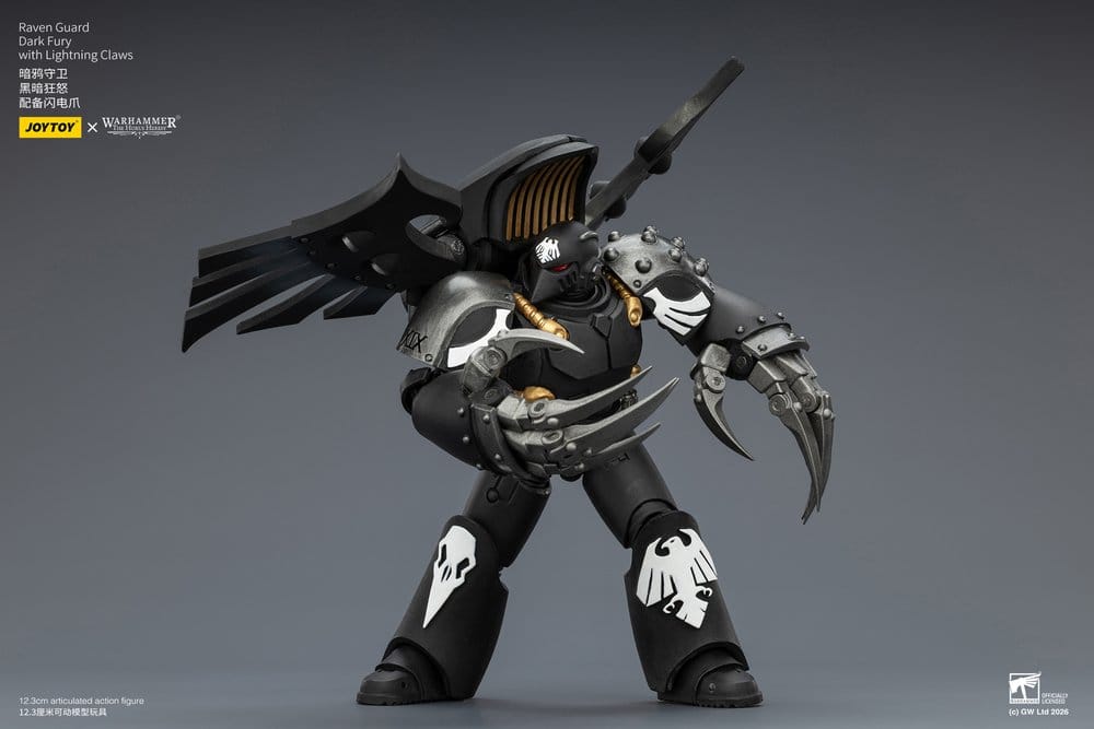 Warhammer 40,000 Actionfigur Raven Guard Dark Fury 12 cm
