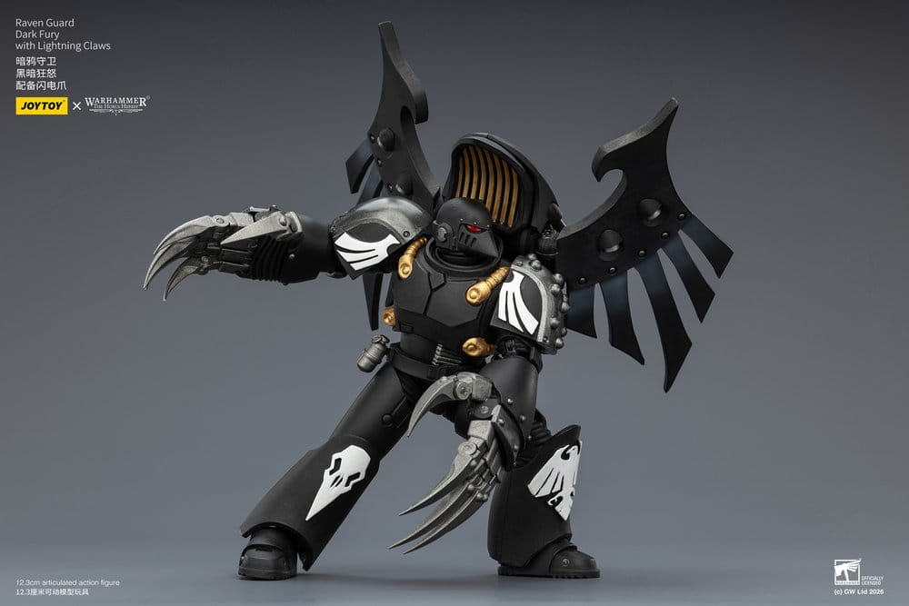 Warhammer 40,000 Actionfigur Raven Guard Dark Fury 12 cm