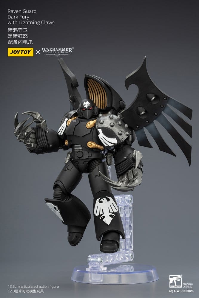 Warhammer 40,000 Actionfigur Raven Guard Dark Fury 12 cm