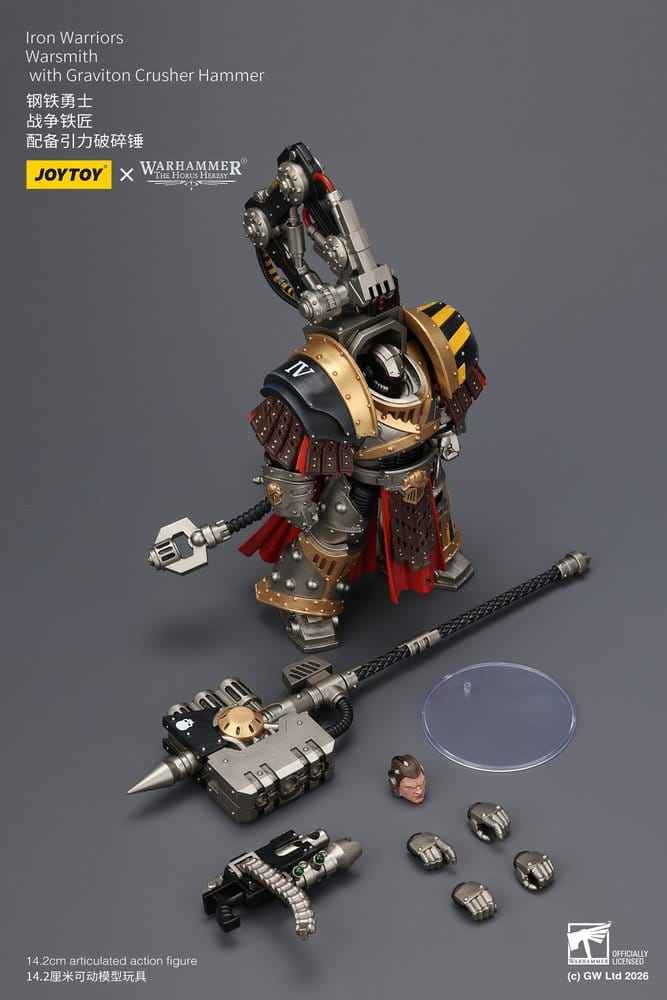 Warhammer The Horus Heresy Actionfigur Iron Warriors Warsmith 14 cm