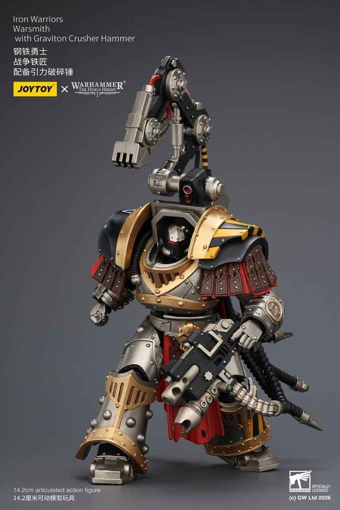 Warhammer The Horus Heresy Actionfigur Iron Warriors Warsmith 14 cm