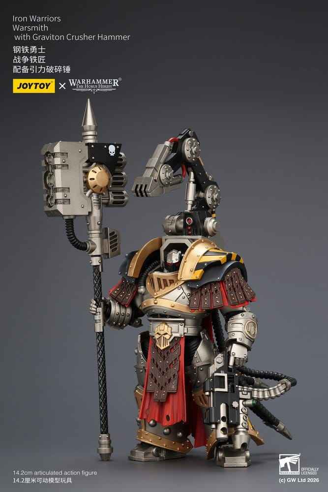Warhammer The Horus Heresy Actionfigur Iron Warriors Warsmith 14 cm