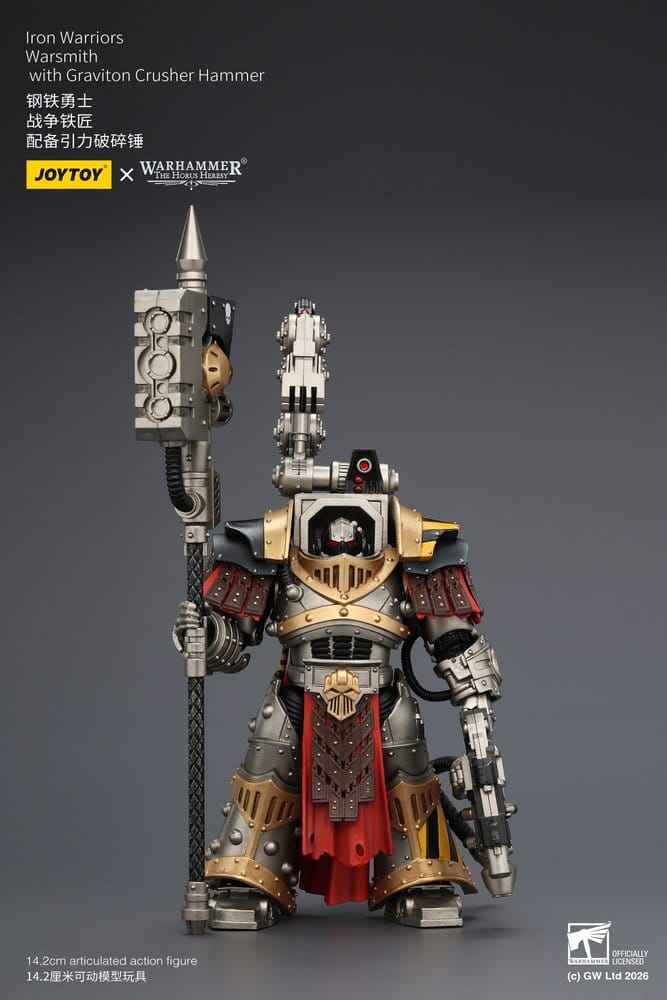 Warhammer The Horus Heresy Actionfigur Iron Warriors Warsmith 14 cm