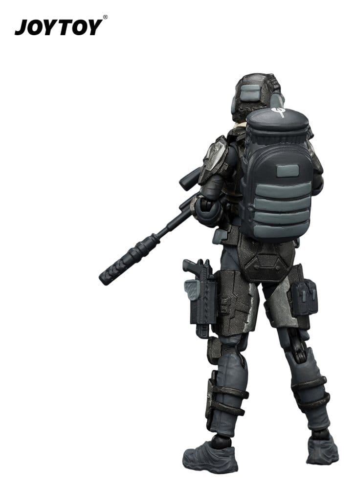 Dark Source Steel Ride Corps Action Figur Sniper Cinder 8 cm