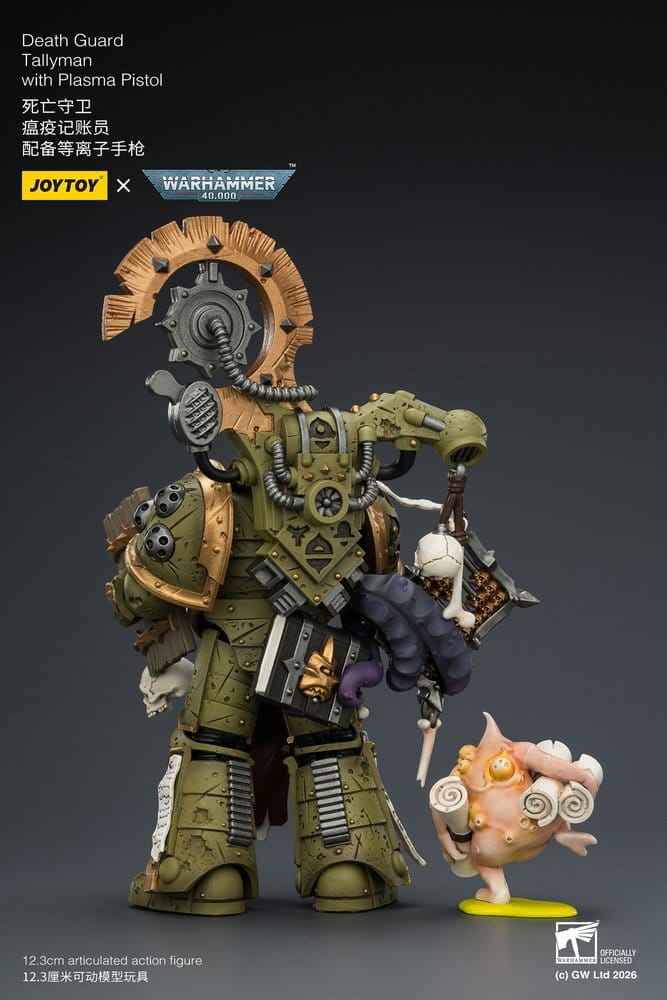 Warhammer 40,000 Actionfigur Death Guard Tallyman 12 cm