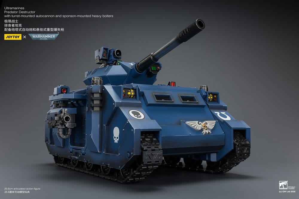 Warhammer 40,000 Fordon Ultramarines Predator Destructor 26 cm
