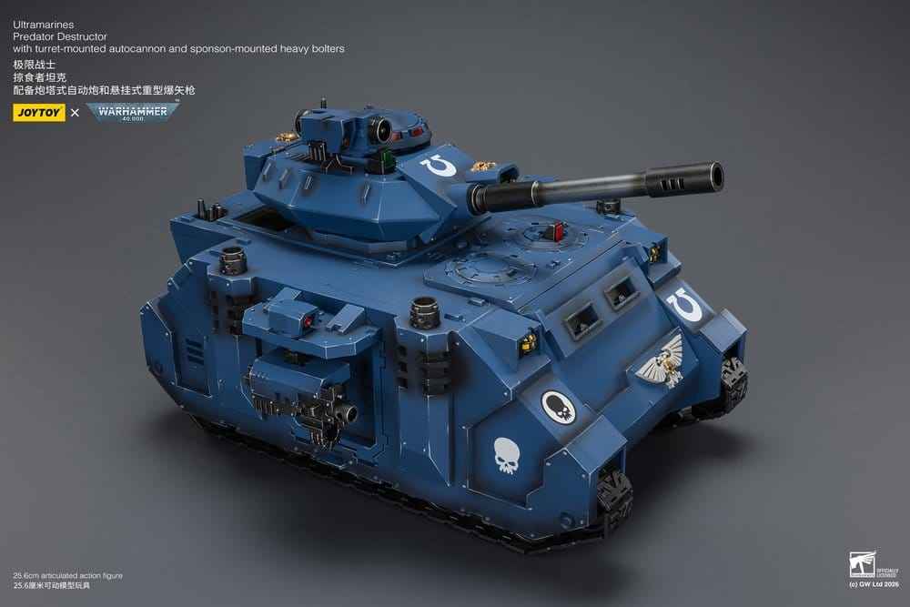 Warhammer 40,000 Fordon Ultramarines Predator Destructor 26 cm
