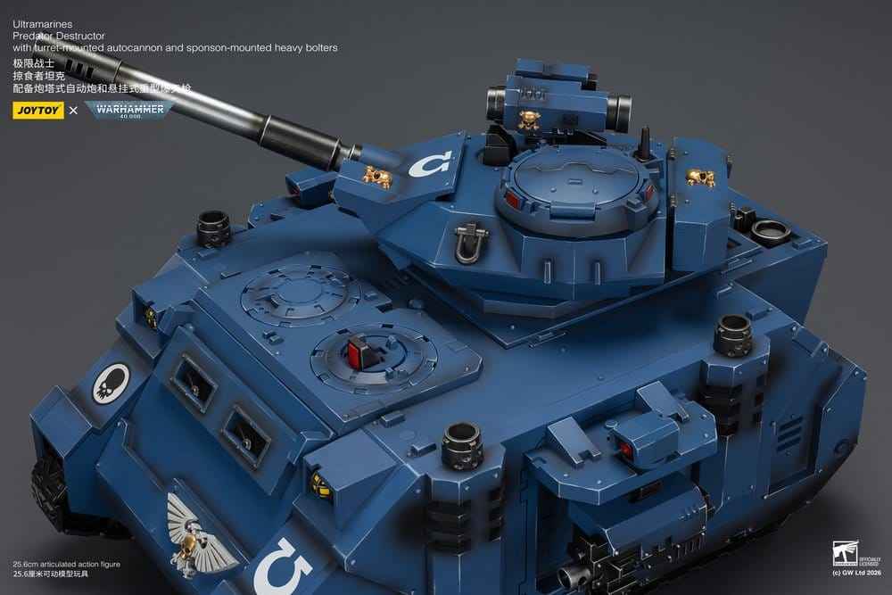 Warhammer 40,000 Fordon Ultramarines Predator Destructor 26 cm