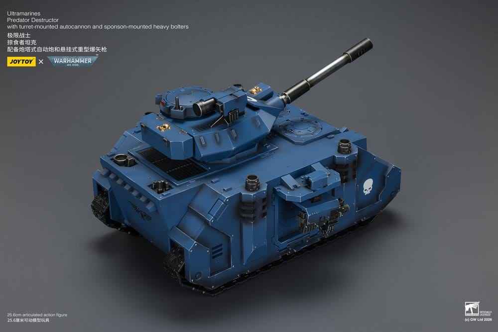 Warhammer 40,000 Fordon Ultramarines Predator Destructor 26 cm