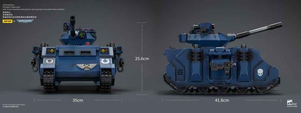 Warhammer 40,000 Fordon Ultramarines Predator Destructor 26 cm