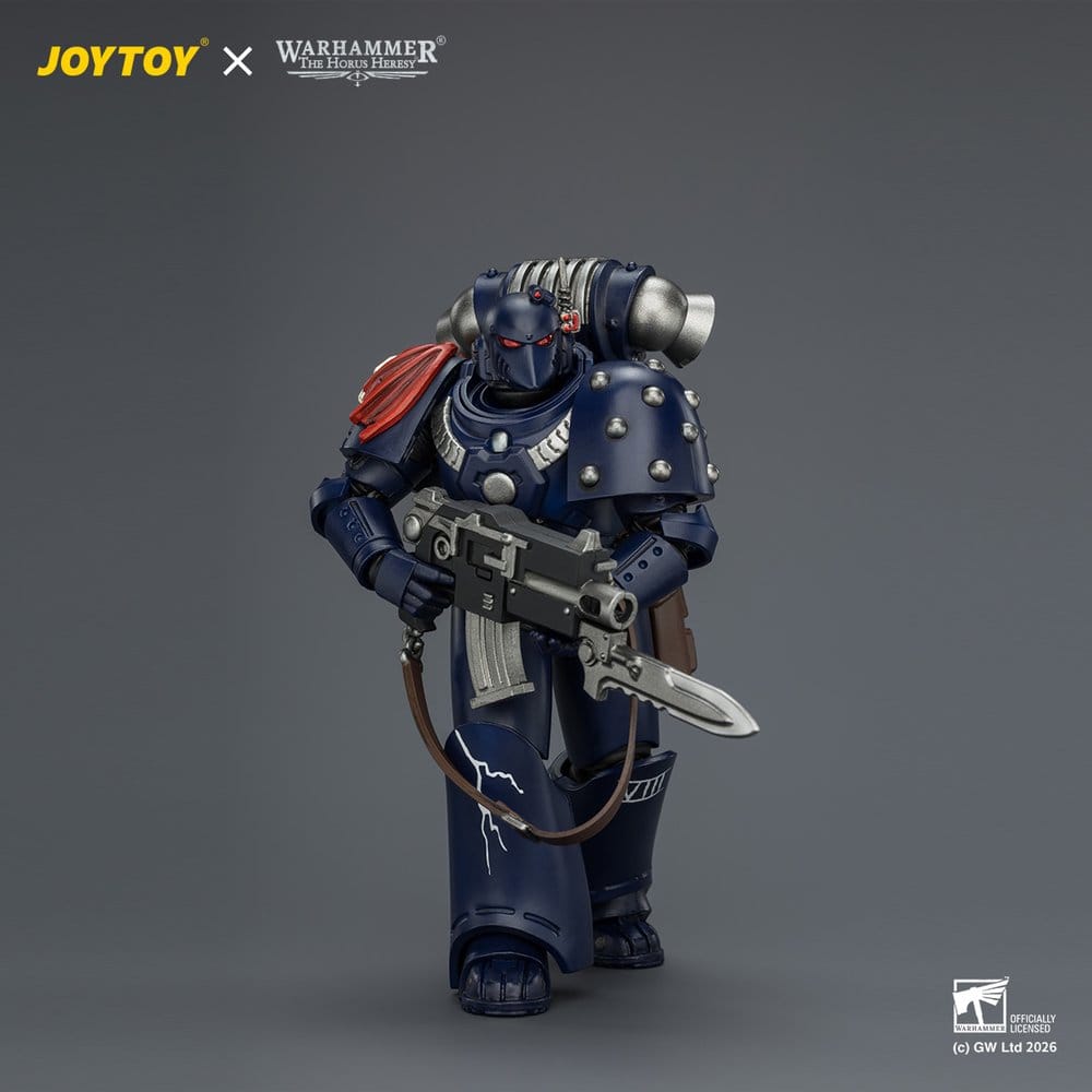 Warhammer The Horus Heresy Actionfigur Nattens Herres Taktiska Legionär MKVI, 12 cm